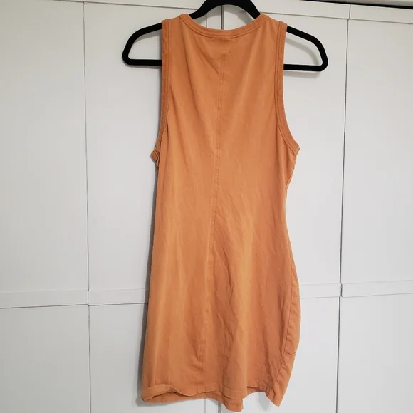 l*space Seaview Sleeveless Dress in Inka Gold size Medium - Picture 5 of 8